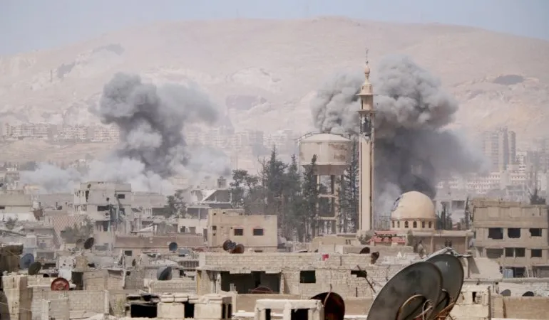 Nga bác cáo buộc của Mỹ về việc quân đội Syria sử dụng vũ khí hóa học ở Douma