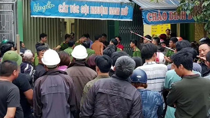 Hiện trường vụ việc