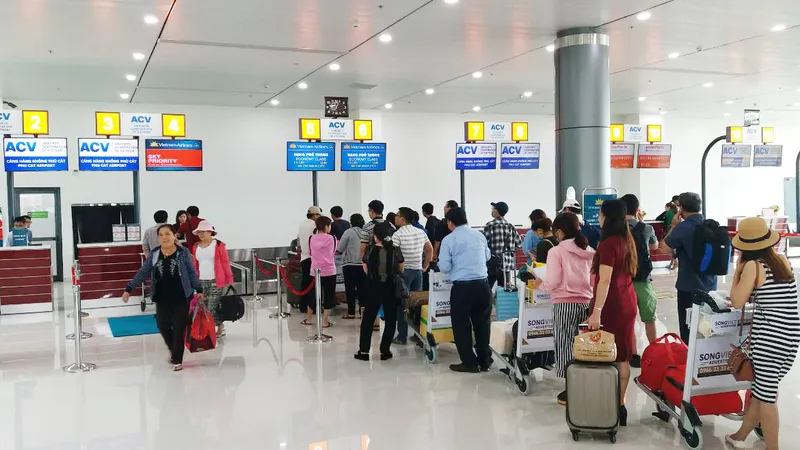 Nhà ga mới T1 Phù Cát 