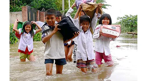 Trường học an toàn trước thiên tai