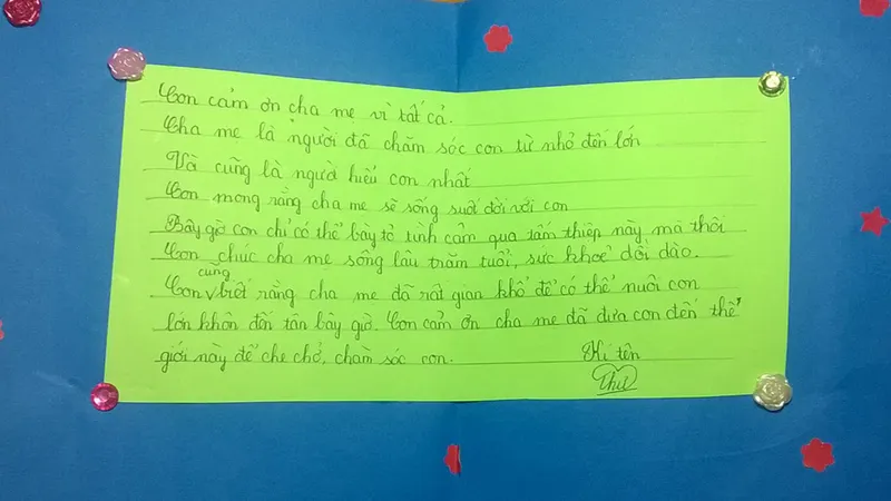 Việc làm nhỏ, ý nghĩa lớn