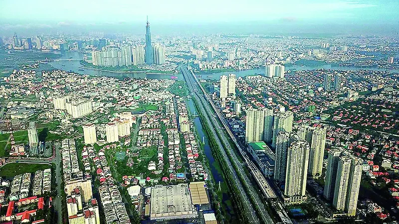 Ngắm thành phố lung linh từ trên cao
