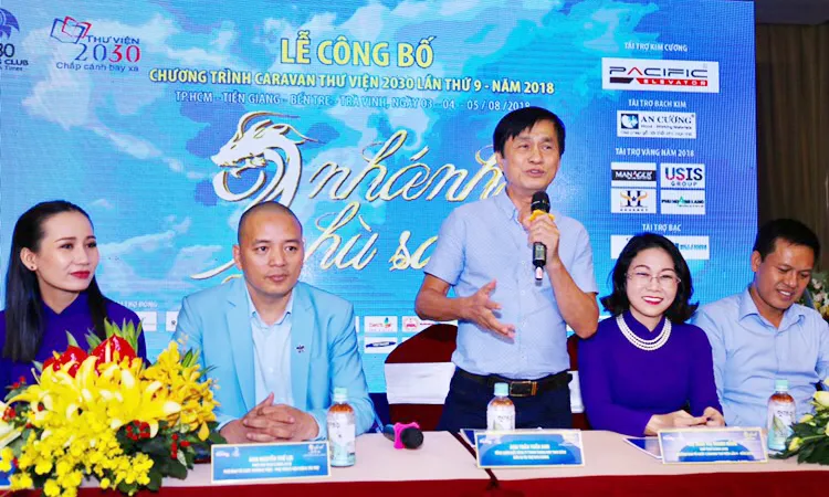 Các đơn vị đồng hành cùng chương trình tại lễ công bố