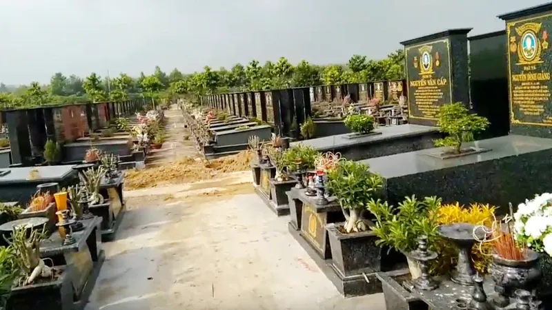 Các diện được mai táng tại Nghĩa trang Chính sách TPHCM 
