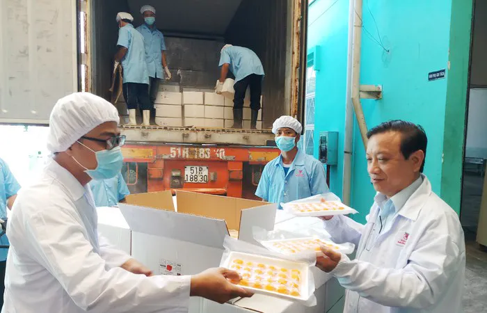 Xuất khẩu trứng vịt muối sang Úc