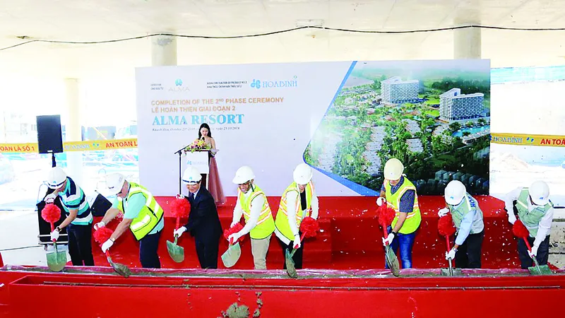 Hòa Bình hoàn thành giai đoạn 2 dự án khu nghỉ dưỡng ALMA Nha Trang
