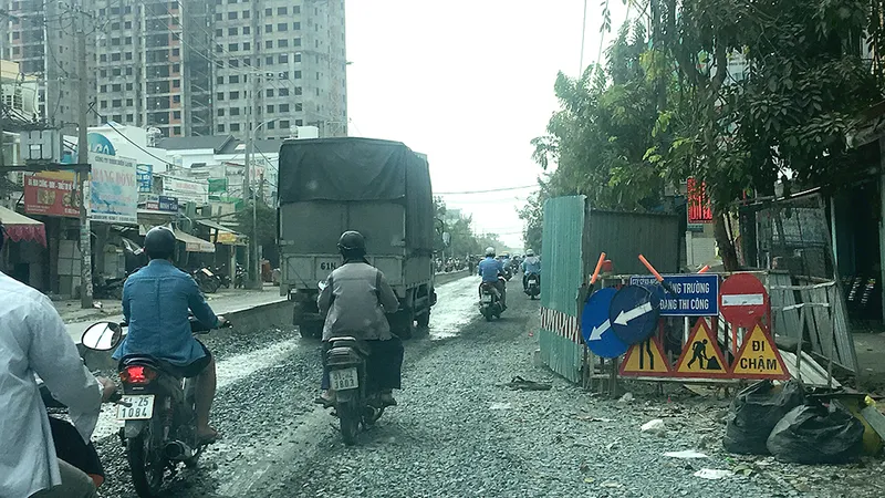 Gian nan đường về Cần Giờ