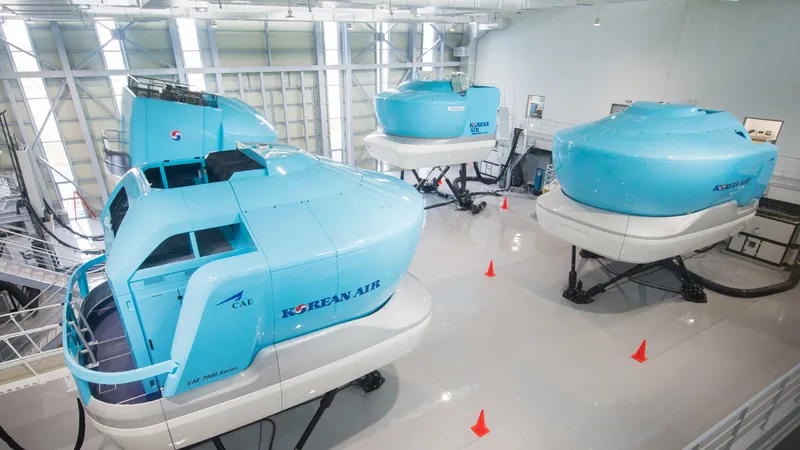 Bên trong khu đào tạo bay của Korean Air ​