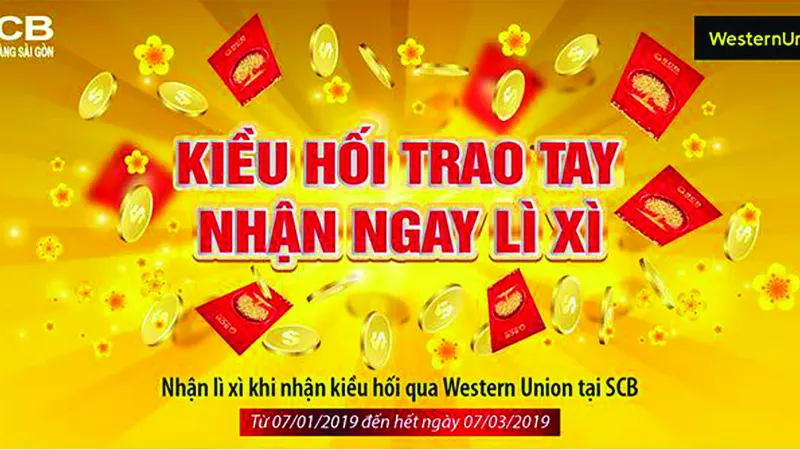SCB ưu đãi cho khách hàng nhận tiền kiều hối & chuyển tiền du học ​ ​