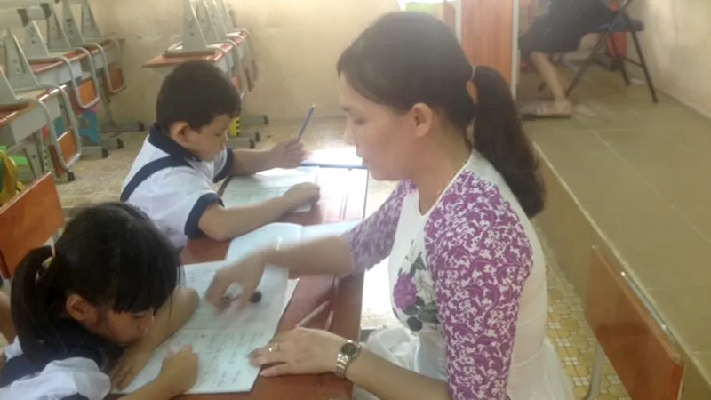 Tận tụy vì học sinh thân yêu