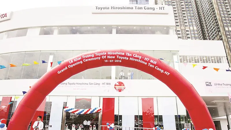 Khai trương Showroom Toyota Hiroshima Tân Cảng - HT do Hòa Bình làm tổng thầu