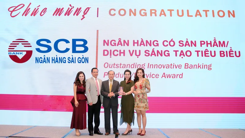 SCB lần thứ 3 liên tiếp nhận giải thưởng "Ngân hàng có sản phẩm dịch vụ sáng tạo tiêu biểu" của IDG