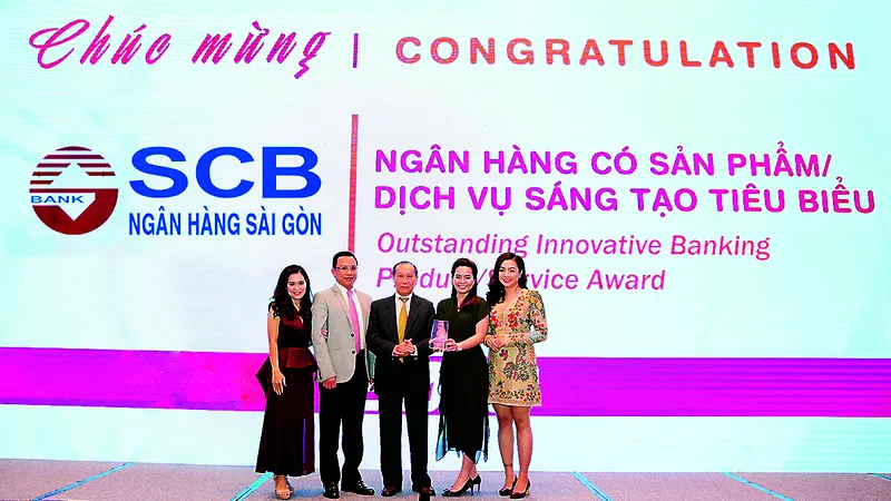 SCB lần thứ 3 liên tiếp nhận giải thưởng “Ngân hàng có sản phẩm dịch vụ sáng tạo tiêu biểu” của IDG
