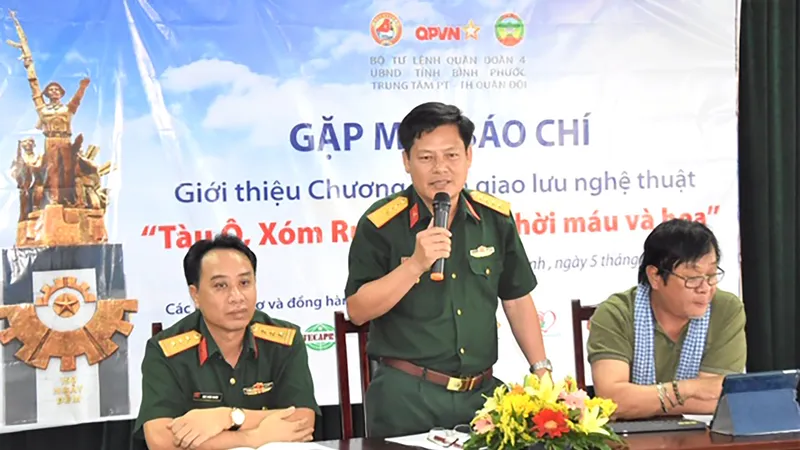 Chương trình nghệ thuật về chiến thắng Tàu Ô, Xóm Ruộng