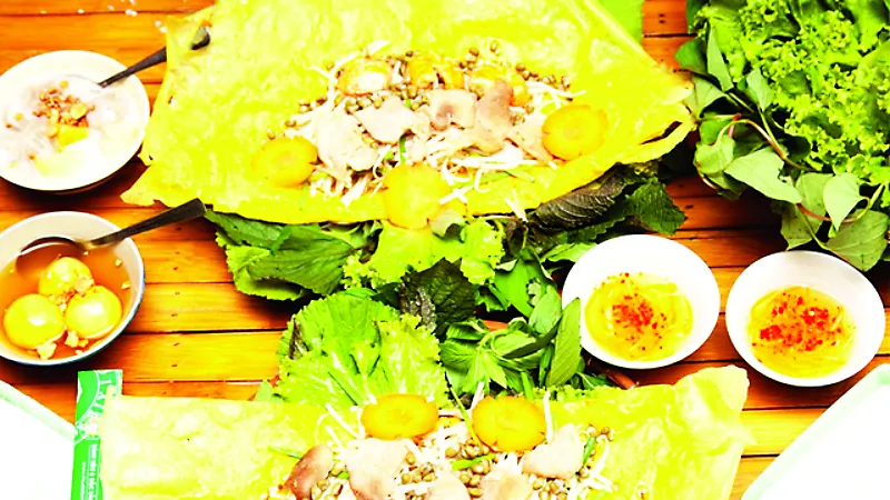 Nhớ lắm hương vị bánh xèo!