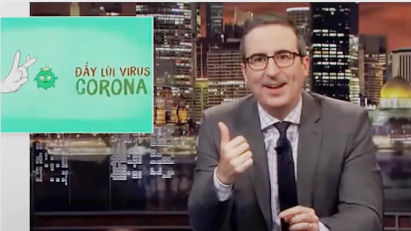 Chương trình Last Week Tonight with John Oliver nói về Ghen Cô Vy
