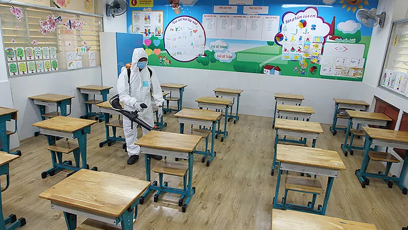 Thành phố Hồ Chí Minh đảm bảo an toàn đón học sinh trở lại trường 