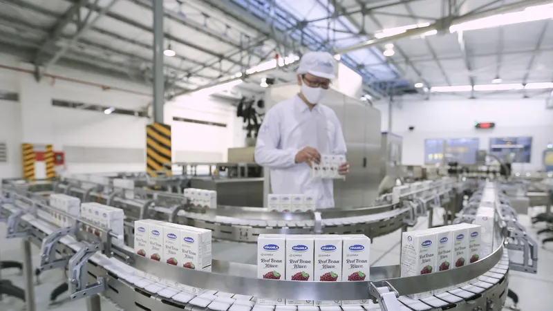 Hơn 1,2 triệu USD xuất khẩu sữa vào thị trường Hàn Quốc