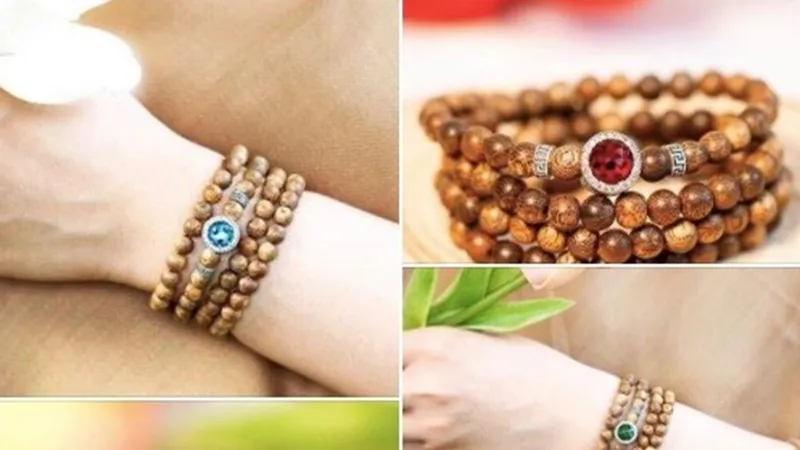 Vòng tay trầm hương rao bán tràn lan trên mạng