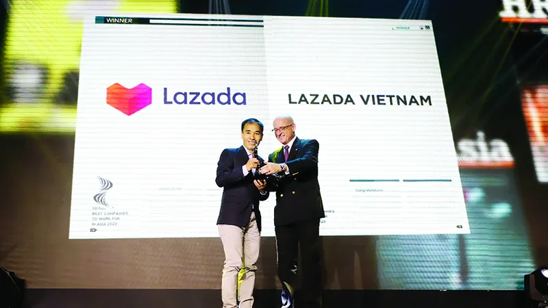 Lazada được vinh danh “Nơi làm việc tốt nhất châu Á năm 2020” ở Việt Nam