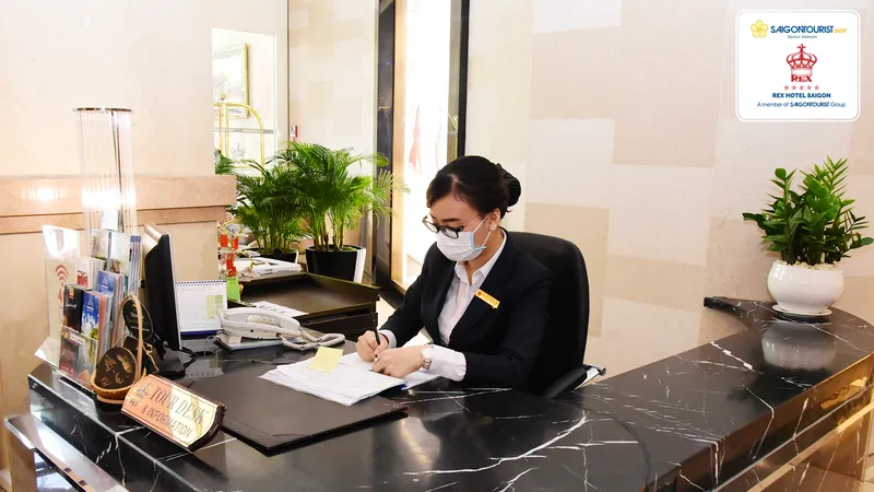 Khách sạn Rex Sài Gòn tiếp tục duy trì, tăng cường và kiểm soát chặt chẽ các biện pháp phòng chống trong mùa dịch 