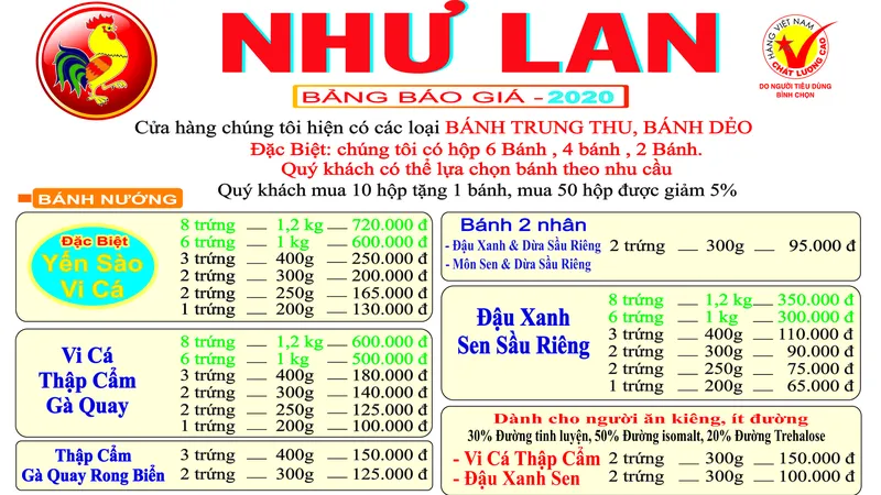 Bánh Trung thu Như Lan: Hương vị truyền thống, trọn vẹn nghĩa tình