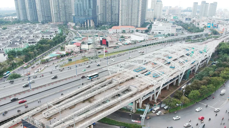 Mạng tuyến metro đang từng bước hình thành