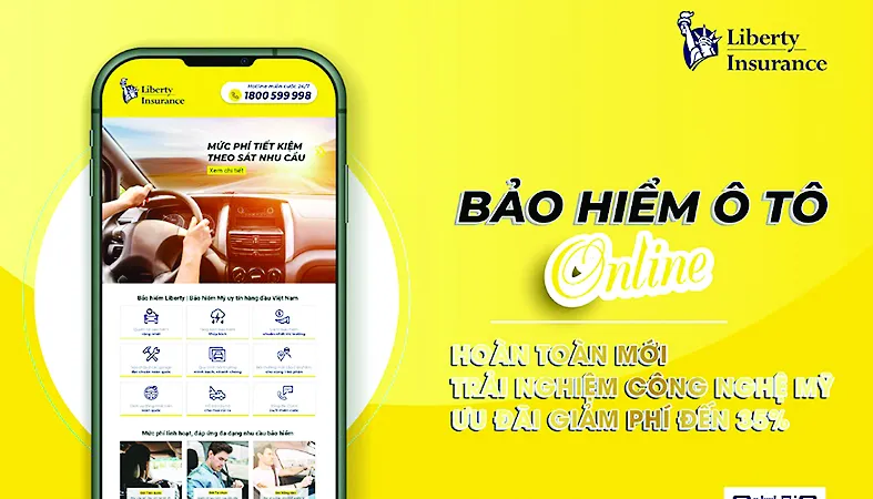 Liberty ra mắt Bảo hiểm ô tô trực tuyến tại Việt Nam