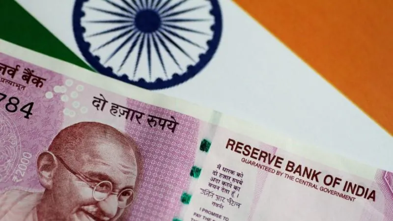 Đồng rupee của Ấn Độ. Ảnh minh họa: REUTERS