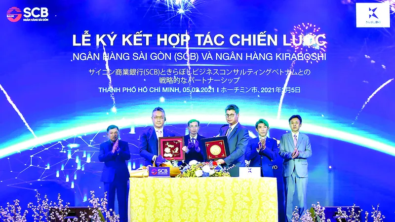 SCB ký kết hợp tác chiến lược với đại diện Ngân hàng Kiraboshi tại Việt Nam - Kiraboshi Business Consulting Vietnam 