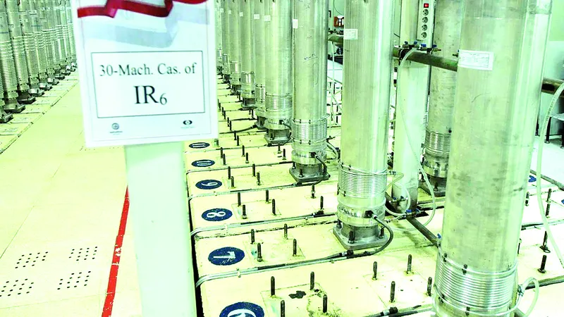 Iran từng thông báo đẩy nhanh tiến trình làm giàu urani lên mức 20%, cao hơn nhiều mức 3,67% được phép chiểu theo JCPOA
