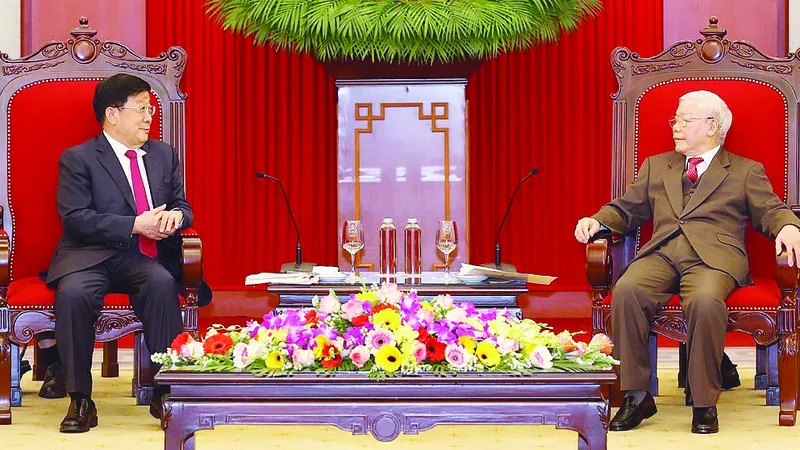 Thúc đẩy quan hệ Việt Nam - Trung Quốc phát triển lành mạnh, ổn định
