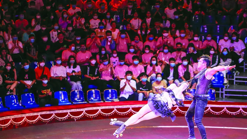 Thanh xuân với sàn tập xiếc