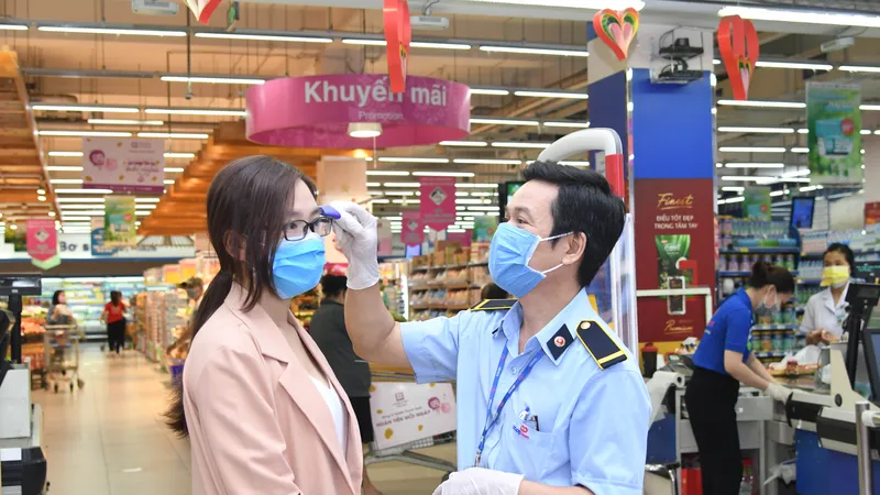 Đảm bảo môi trường mua sắm an toàn tại siêu thị