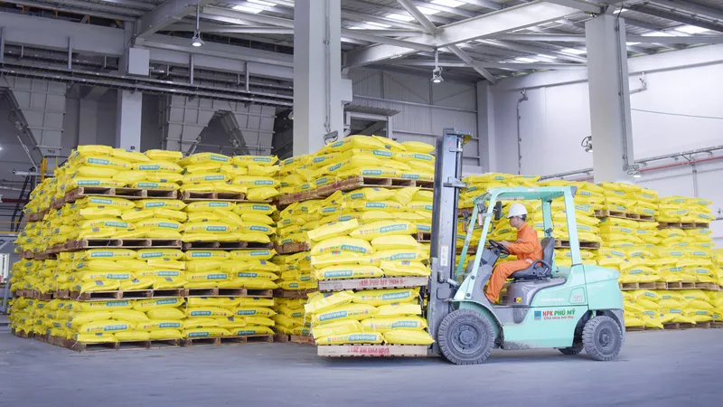 PVFCCo đạt tăng trưởng mạnh về hóa chất và NPK Phú Mỹ 