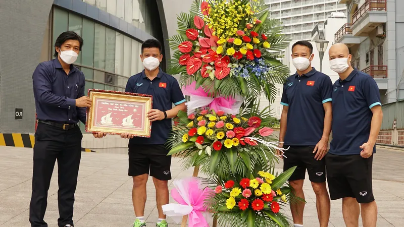 Trường Đại học Bà Rịa – Vũng Tàu chúc Đội tuyển Việt Nam thành công tại AFF CUP 2020