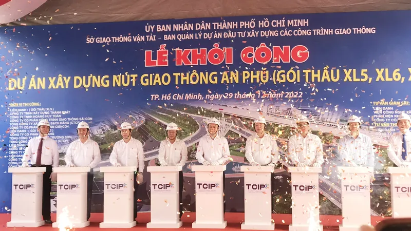 Khởi công dự án xây dựng nút giao An Phú, TP Thủ Đức, TPHCM