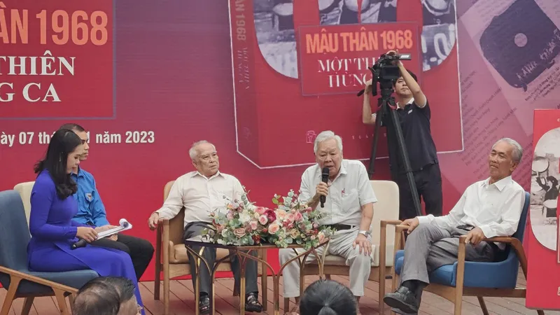 Giao lưu và ra mắt ấn phẩm “Mậu Thân 1968 - Một thiên hùng ca”