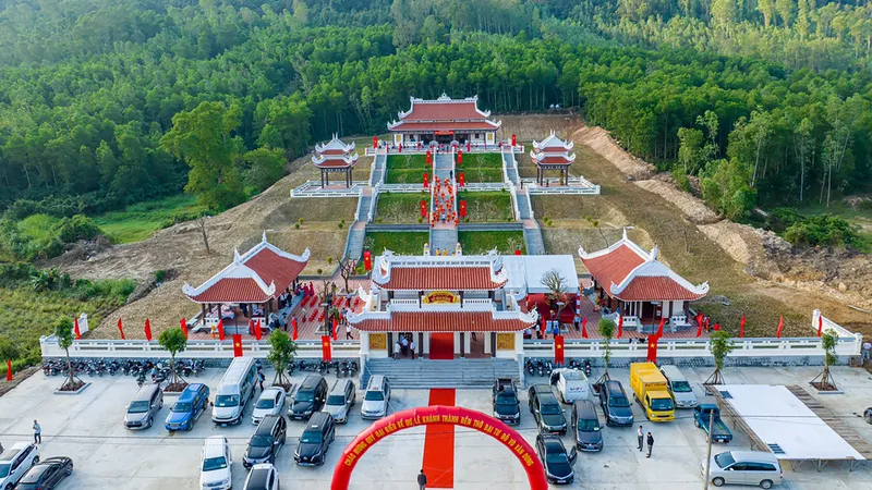 Khánh thành Đền thờ Đại tư đồ Võ Văn Dũng