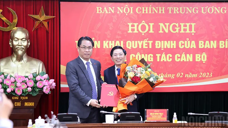 Ban Nội chính Trung ương có thêm Phó Trưởng ban