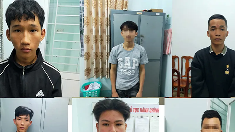 Bắt giữ 6 thanh, thiếu niên gây ra 20 vụ cướp liên tỉnh