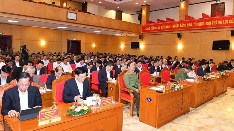 Các đại biểu dự hội nghị. Ảnh: VIẾT CHUNG