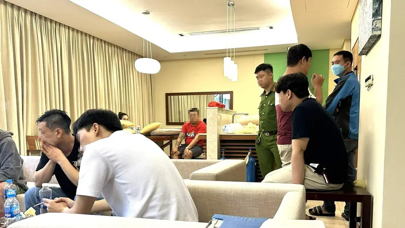 Cơ quan chức năng làm việc với các đối tượng