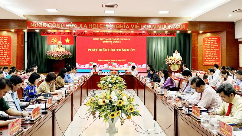 Quang cảnh hội nghị. Ảnh: CHÍ THẠCH