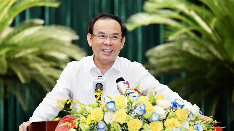 Bí thư Thành ủy TPHCM Nguyễn Văn Nên: Thực hiện Nghị quyết 98, cán bộ yên tâm hành động vì lợi ích chung