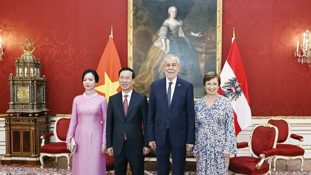 Tạo xung lực mới thúc đẩy mạnh mẽ quan hệ Việt Nam - Cộng hòa Áo