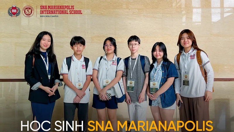 Học sinh Trường SNA Marianapolis tại World Scholar’s Cup