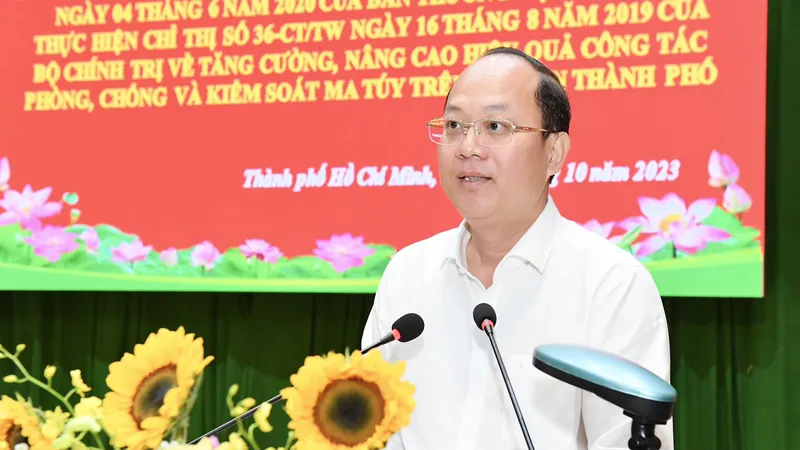Ngăn chặn không để tội phạm ma túy lợi dụng TPHCM làm nơi sản xuất, tàng trữ, trung chuyển 