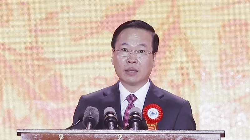 Chủ tịch nước Võ Văn Thưởng dự lễ kỷ niệm 60 năm thành lập tỉnh Quảng Ninh