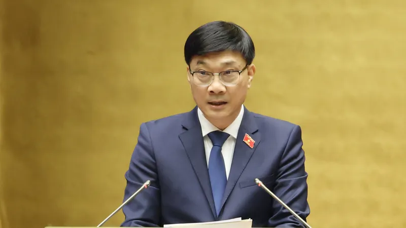 Chủ nhiệm Ủy ban Kinh tế Vũ Hồng Thanh. Ảnh: QUANG PHÚC